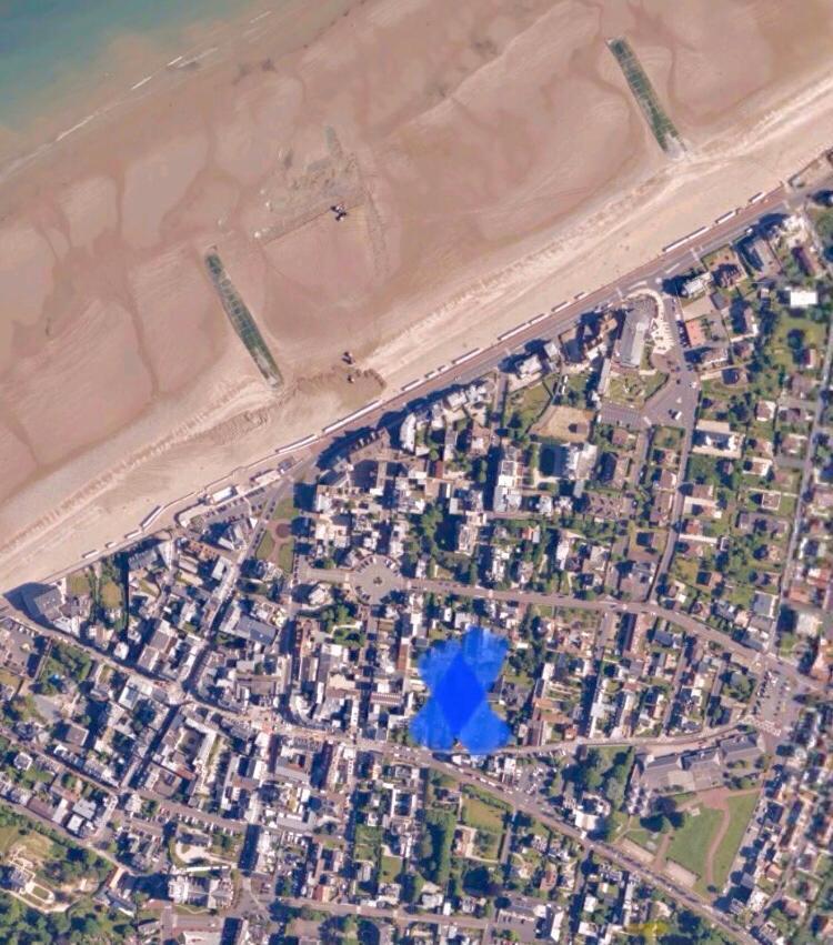 L'Evasion Centre Et Plage Villers-sur-Mer Eksteriør bilde